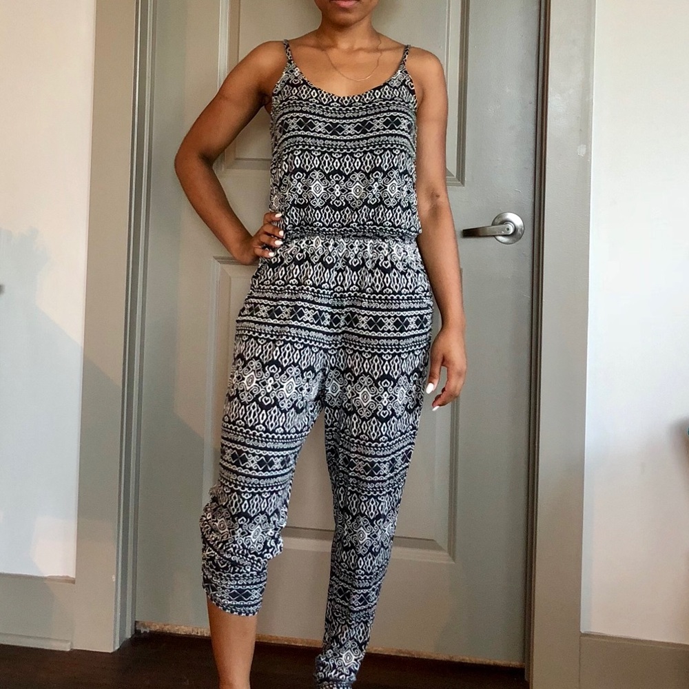 American Rag Aztec Print Jumpsuit